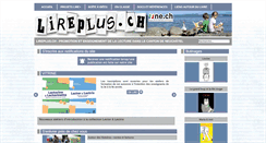Desktop Screenshot of lireplus.ch